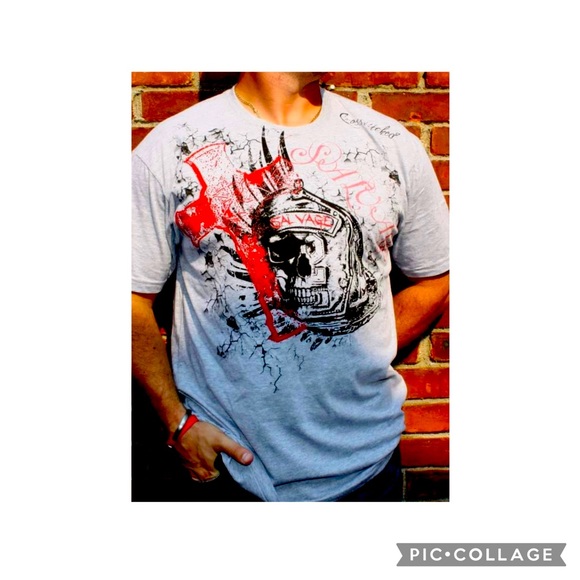 Crosstitched fully involved series firefighter t shirt. NWOT. XXL. - Picture 1 of 4